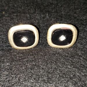 Black and gold cufflinks   150